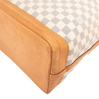 Louis Vuitton Monogram Damier Azur Canvas Sac Noé Grande Shoulder Bag