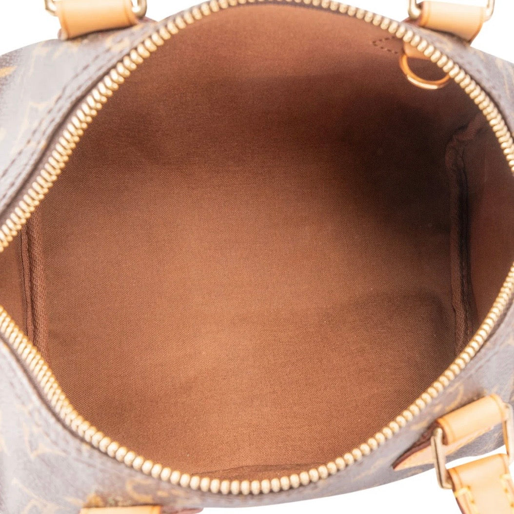 Louis Vuitton Monogram Canvas Speedy 25 Handbag