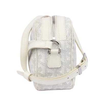 Goyard Cap Vert Goyardine Crossbody Bag