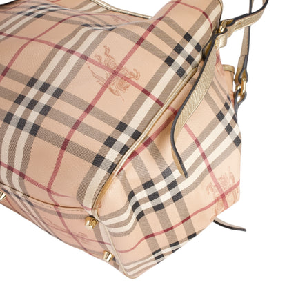 Burberry Canterbury Haymarket Check Tote Bag