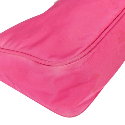 Prada Pink Nylon Triangle Vintage Re-Editon Handbag