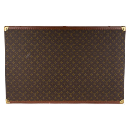 Louis Vuitton Canvas Monogram Bisten 80 Suitcase Trunk