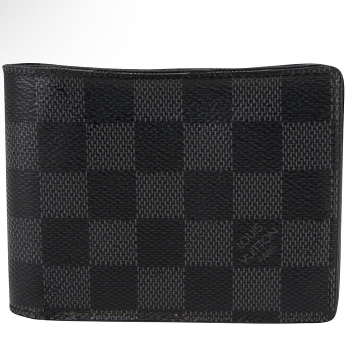Louis Vuitton Monogram Damier Graphite Slender Wallet