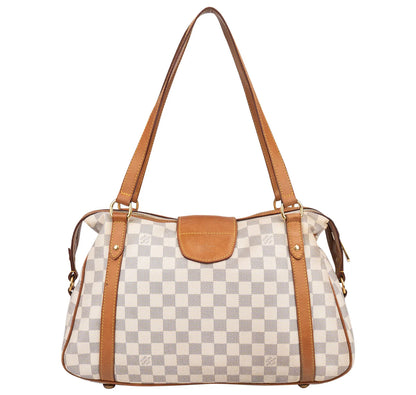 Louis Vuitton Damier Azur Monogram Stresa PM Shoulder Bag