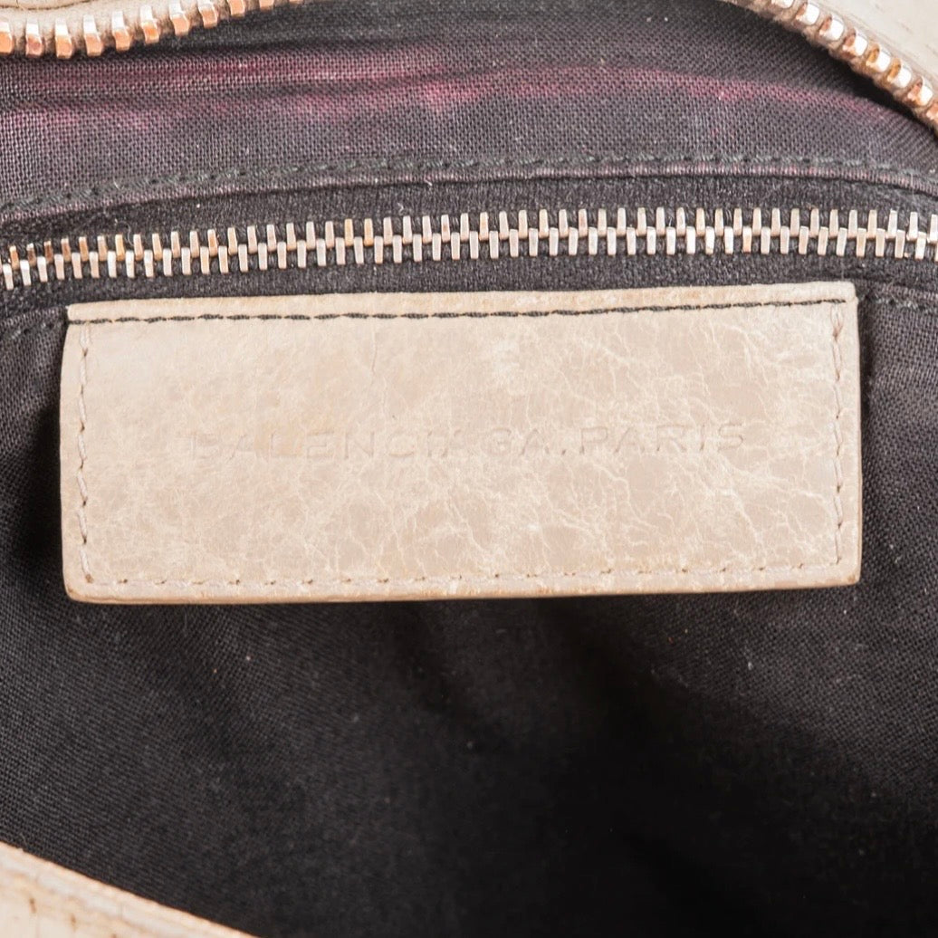 Balenciaga Leather The City Handbag