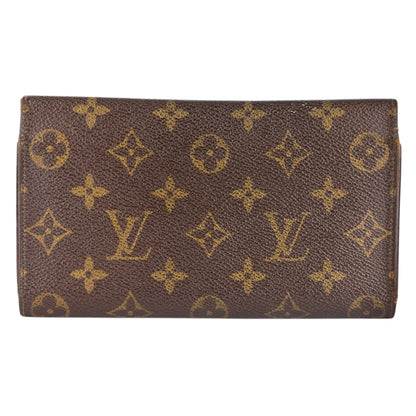 Louis Vuitton Canvas Monogram Sarah Wallet