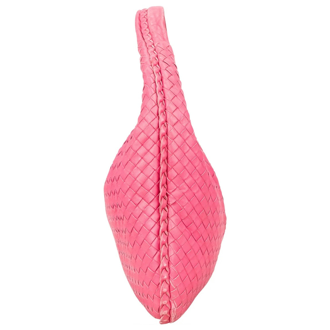 Bottega Intrecciato Leather Belly Hobo Shoulder Bag