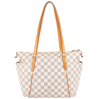 Louis Vuitton Monogram Damier Azur Totally PM Shoulder Bag