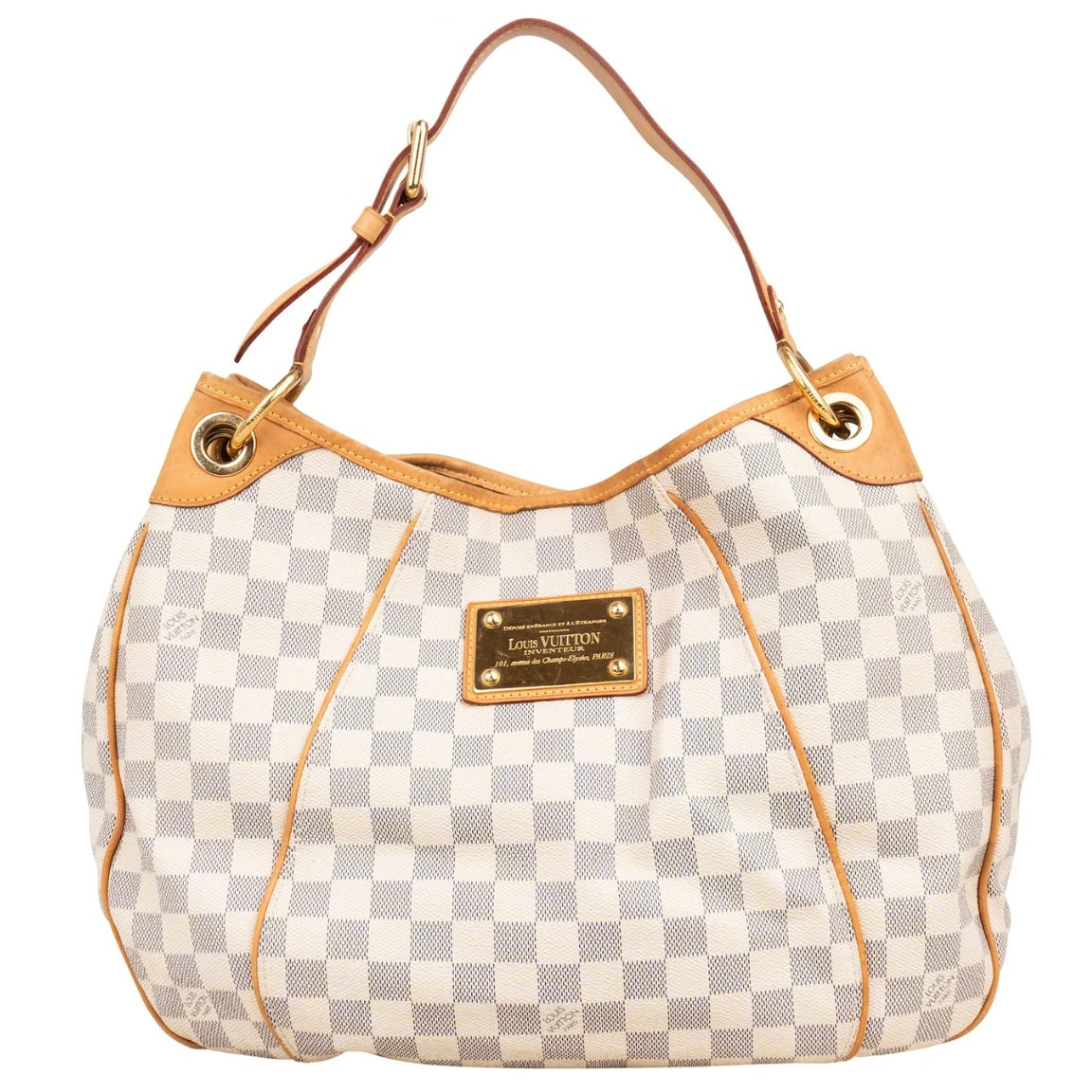 Louis Vuitton Monogram Damier Azur Galliera PM Shoulder Bag