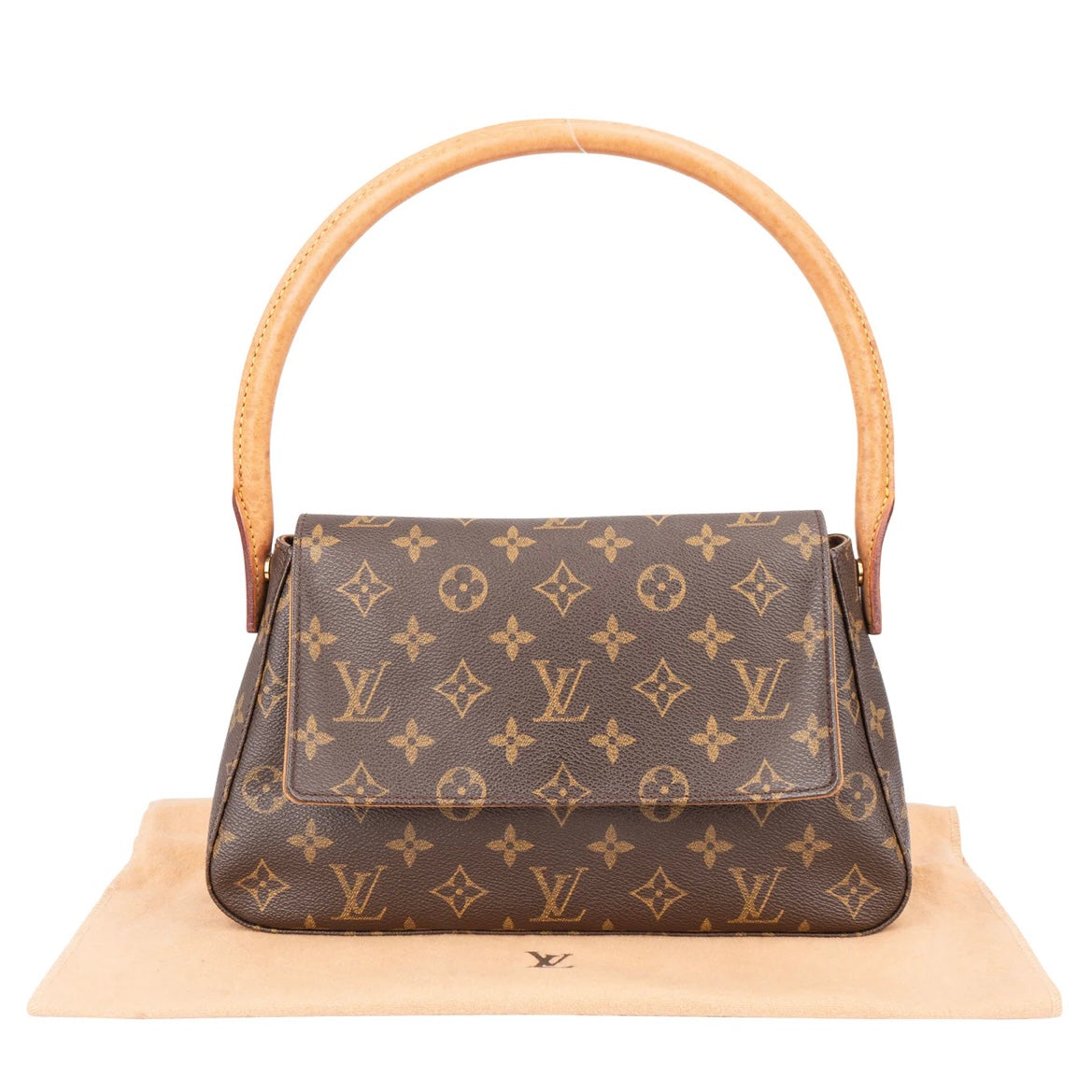 Louis Vuitton Canvas Monogram Looping PM Handbag