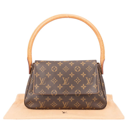 Louis Vuitton Canvas Monogram Looping PM Handbag