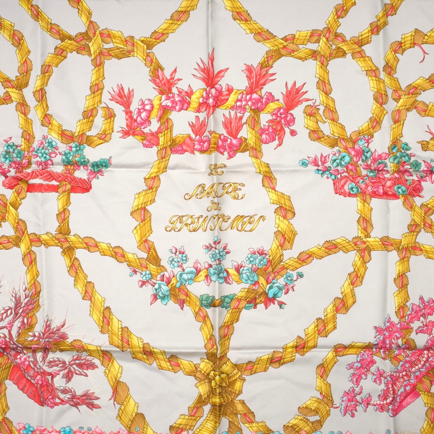 Hermes Le Sacre du Printemps Silk 90 Scarf Touch