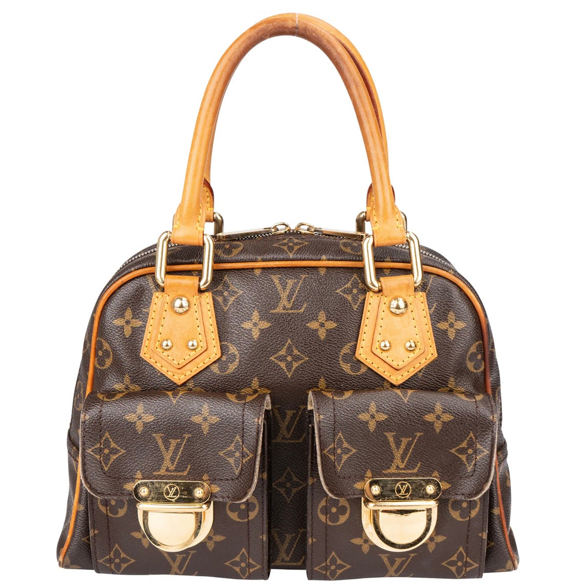 Louis Vuitton Canvas Monogram Manhattan PM Handbag