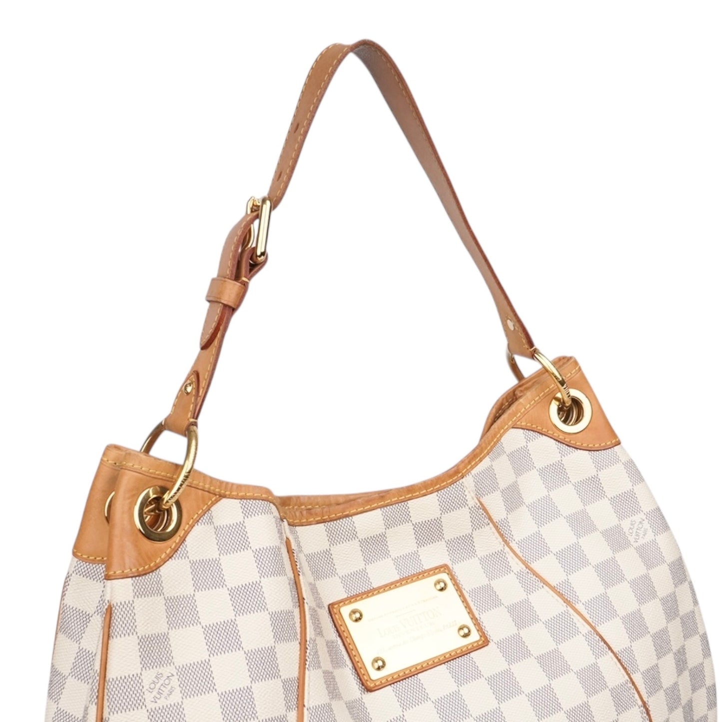 Louis Vuitton Damier Azur Monogram Galliera PM Handbag