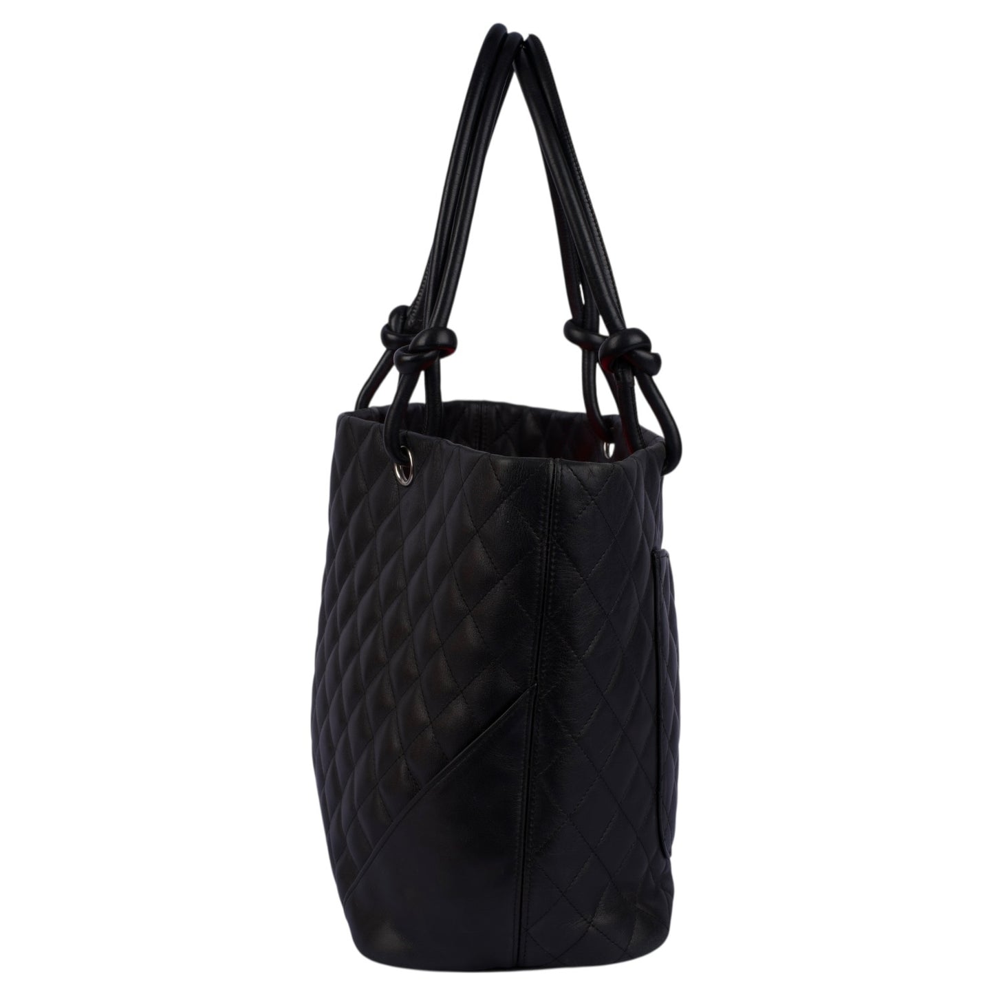 Chanel Quilted Leather Cambon Line Shoulder Bag