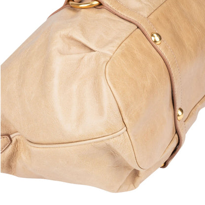 Miu Miu Leather City Handbag