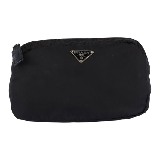 Prada Black Nylon Pouch