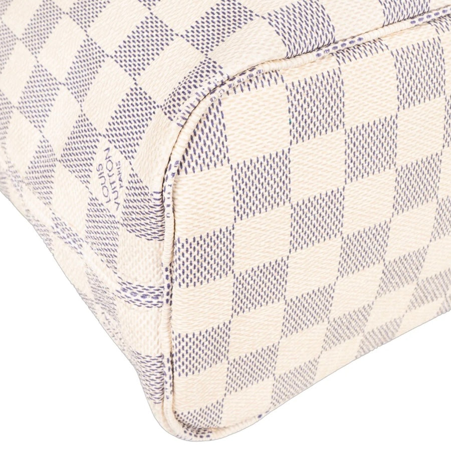 Louis Vuitton Damier Azur Neverfull PM Shopper Bag