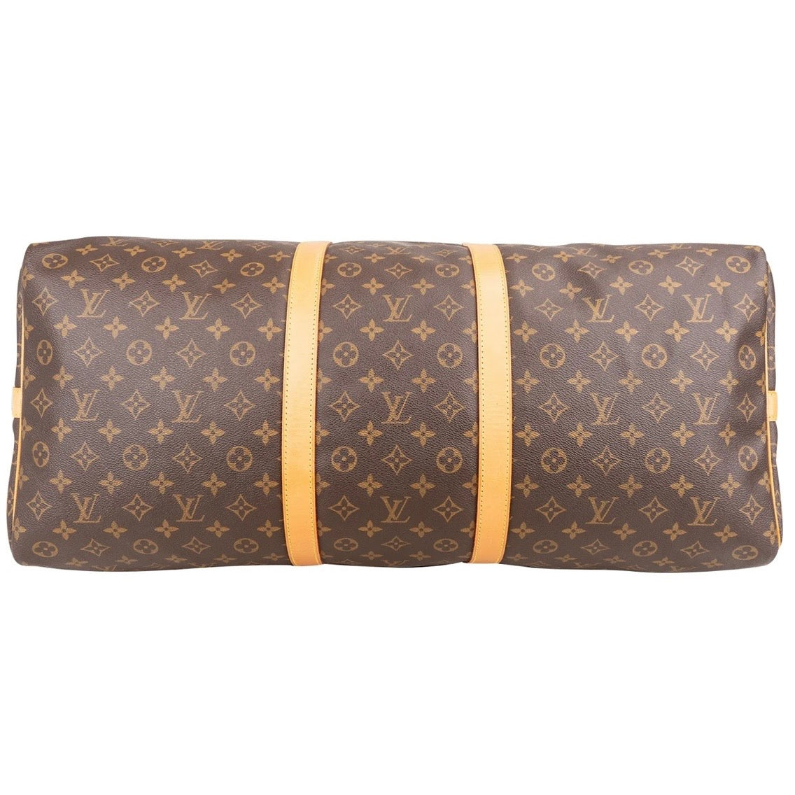 Louis Vuitton Monogram Canvas Keepall 60 Shoulder Travel Bag
