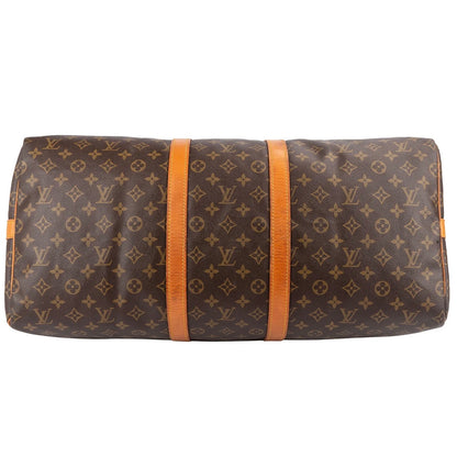 Louis Vuitton Monogram Canvas Keepall 55 Bandoulière Travel Bag