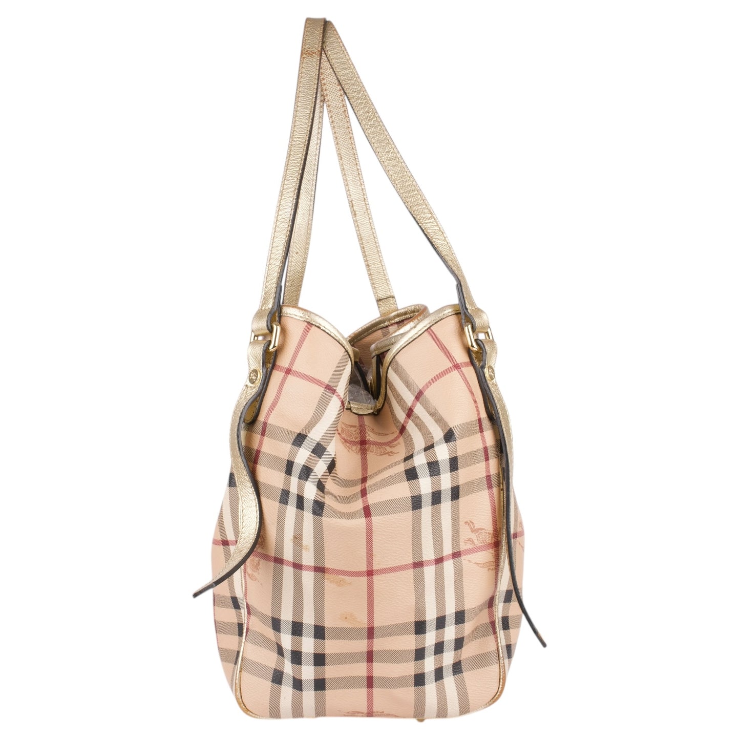 Burberry Canterbury Haymarket Check Tote Bag