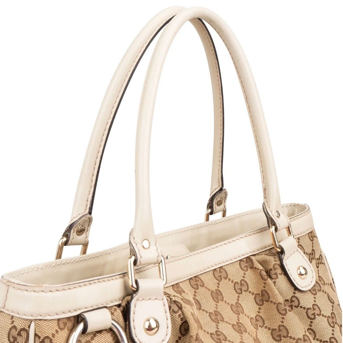 Gucci Monogram GG Canvas Sukey Tote Shoulder Bag