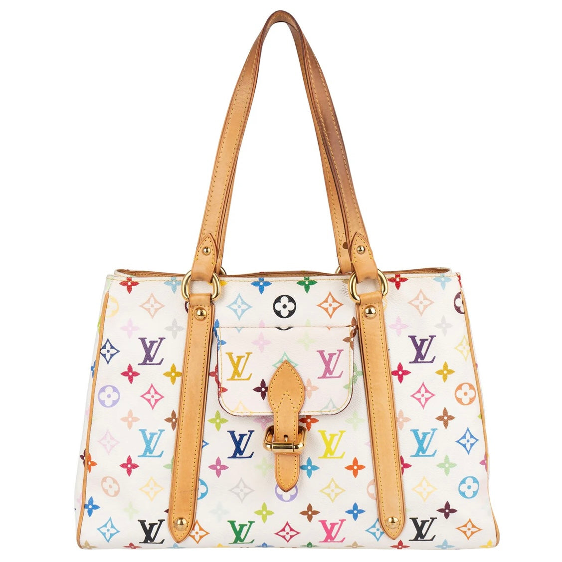 Louis Vuitton MM Monogram Multicolor Aurelia Shoulder Bag