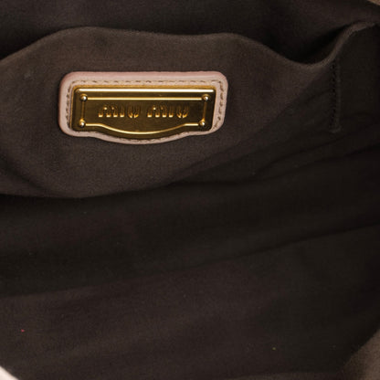 Miu Miu Matalassé Leather Handbag
