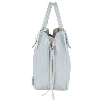 Balenciaga Blue Leather City Handbag