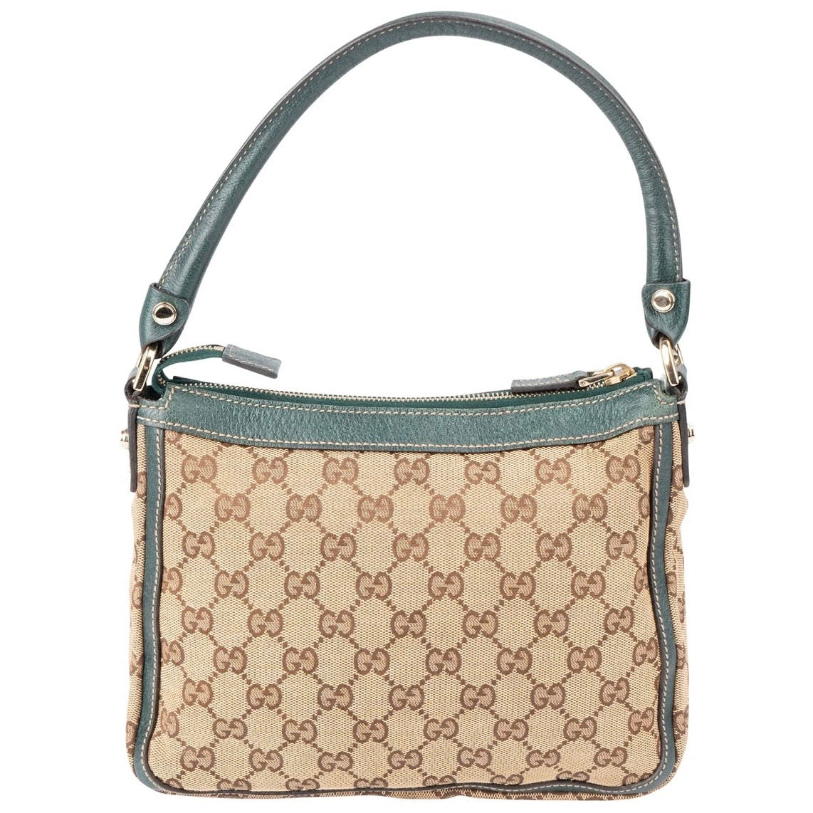 Gucci Monogram GG
Canvas Pochette Handbag