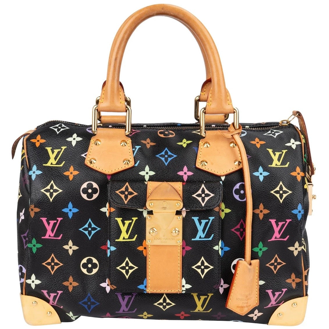 Louis Vuitton Monogram Murakami Multicolor Speedy 30 Handbag