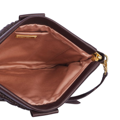 Miu Miu Quilted Leather Pochette Shoulder Bag