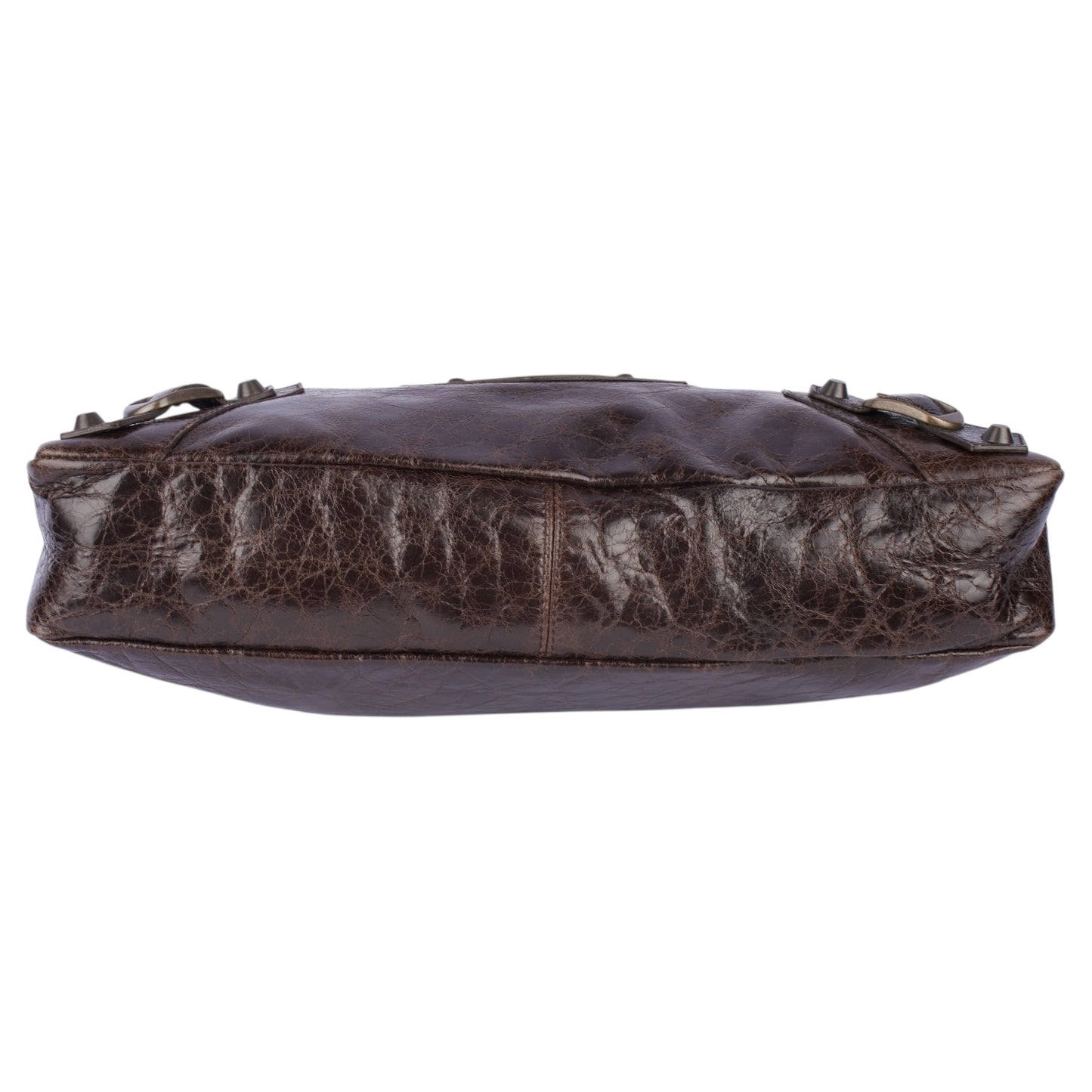 Balenciaga Brown Leather City Bag