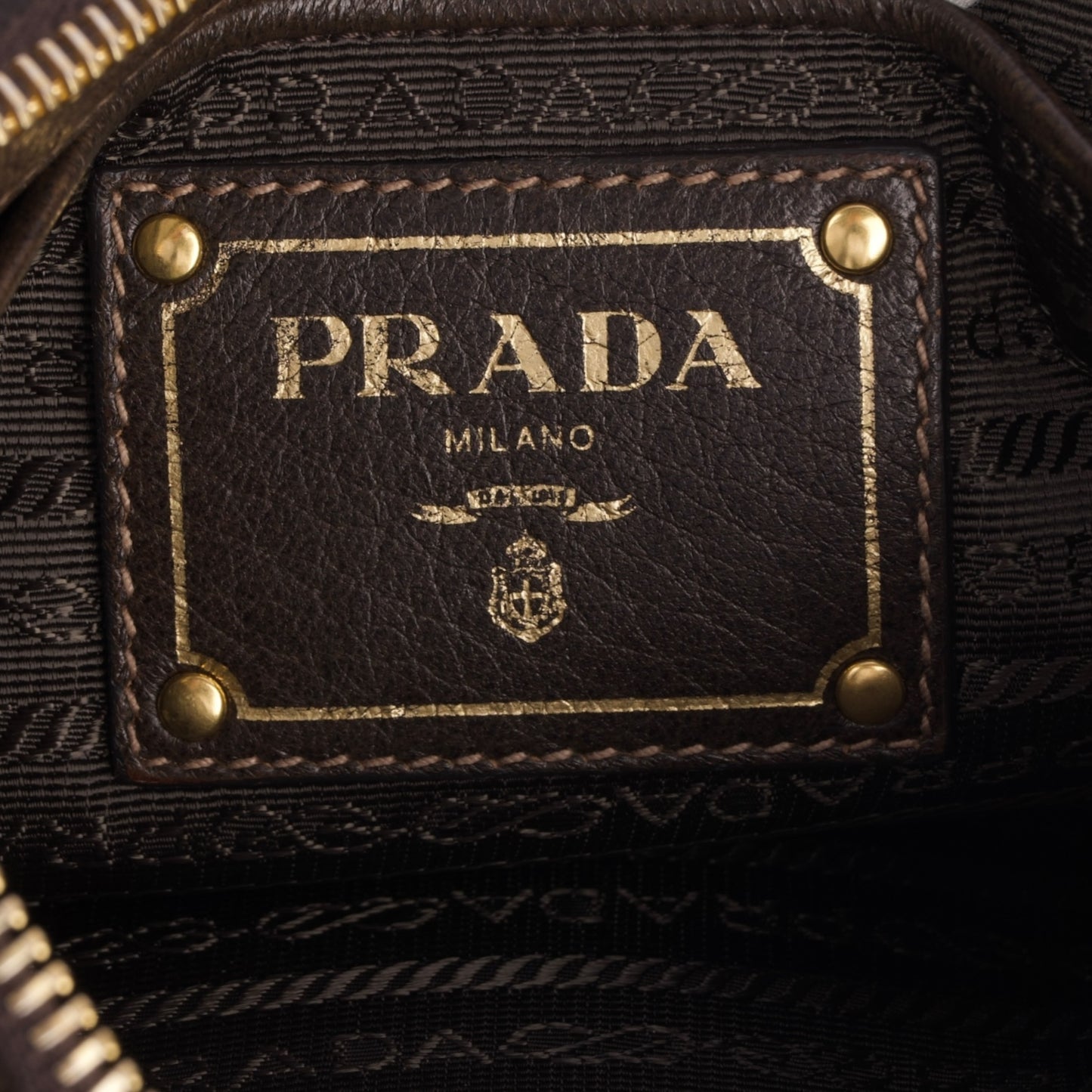 Prada Jacquard Crossbody Bag