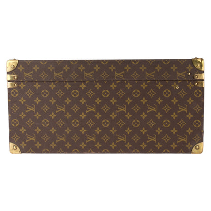 Louis Vuitton Canvas Monogram Bisten 80 Suitcase Trunk