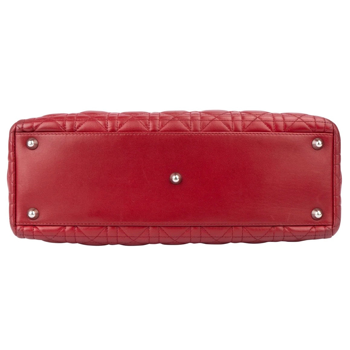 Christian Dior Quilted Leather Lady Dior Handbag