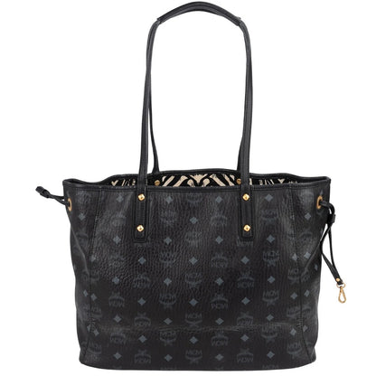 MCM Monogram Visetos Liz Reversible Shopper Shoulder Bag