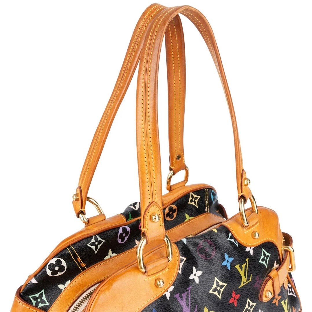 Louis Vuitton Monogram Murakami Multicolor Claudia Shoulder Bag
