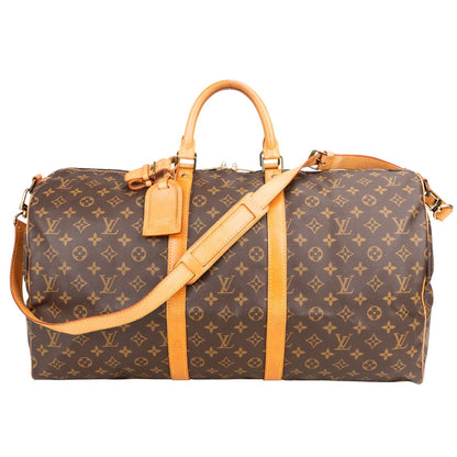 Louis Vuitton Canvas Monogram Keepall Bandouliere 55