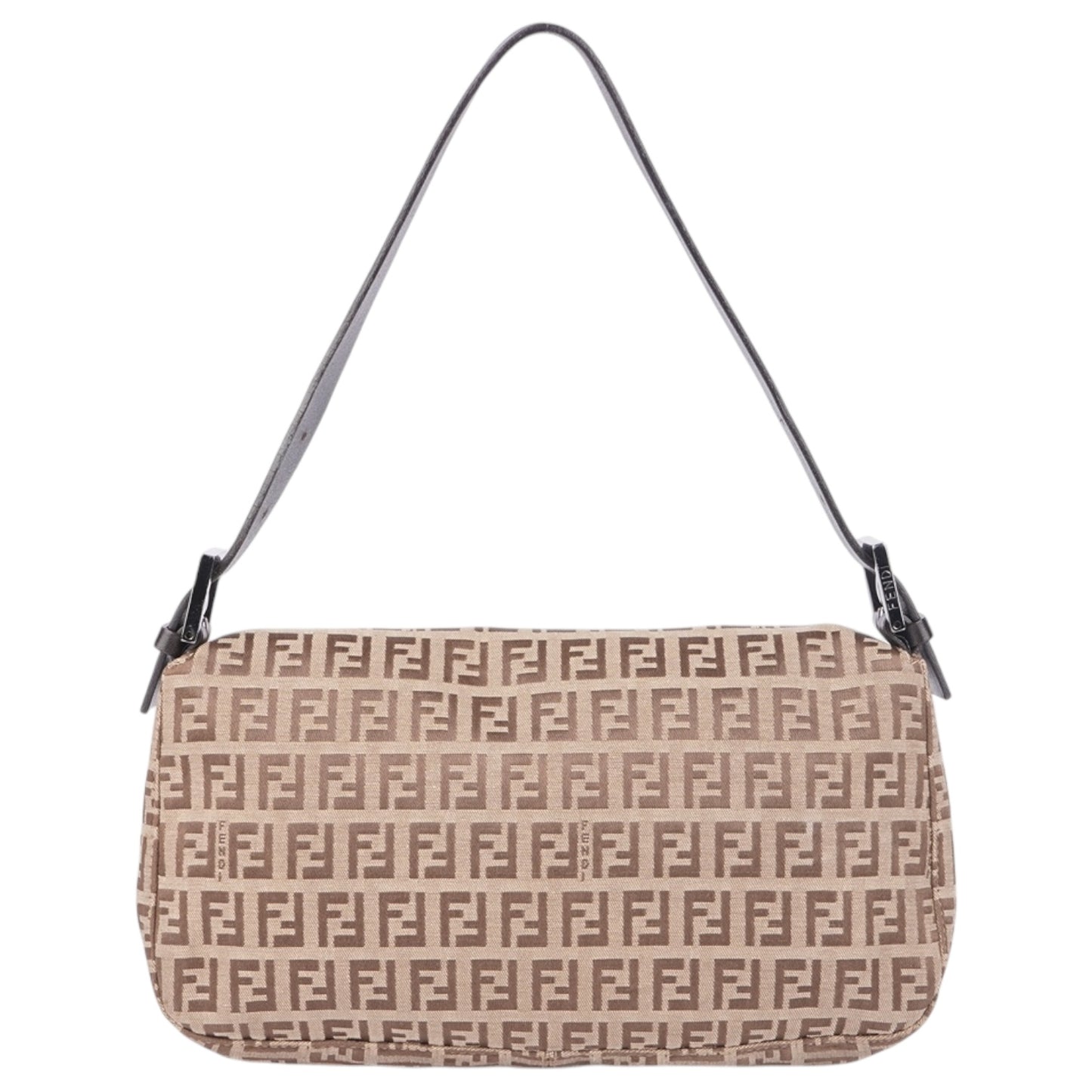 Fendi FF Monogram Baguette Shoulder Bag