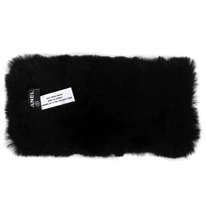 Chanel Fur CC Muffler Arm Warmer Armstulpe