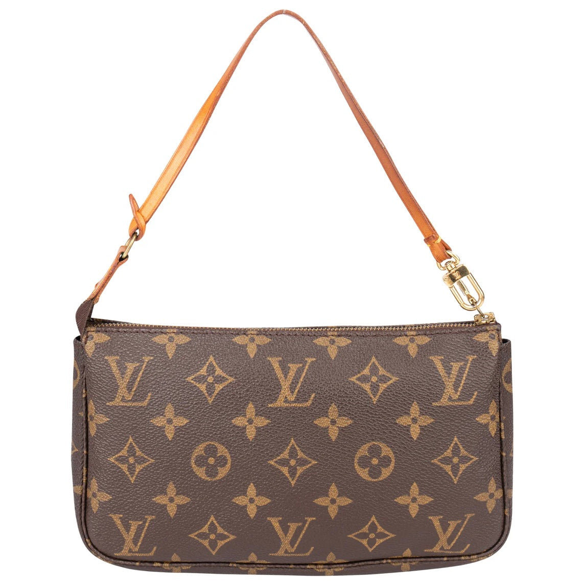 Louis Vuitton Canvas Monogram Pochette Accessory Handbag