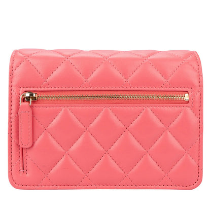 Chanel Quilted Lambskin Wallet On Chain Crossbody Bag