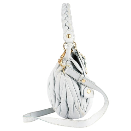 Miu Miu Matalassé Leather Handbag