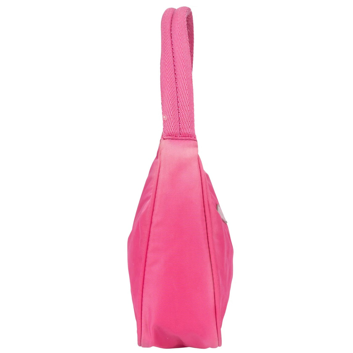 Prada Pink Nylon Triangle Vintage Re-Editon Handbag
