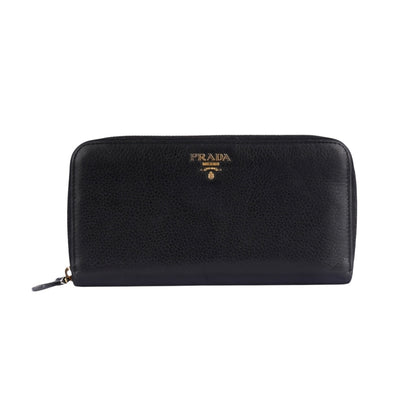 Prada Soft Leather Long Wallet