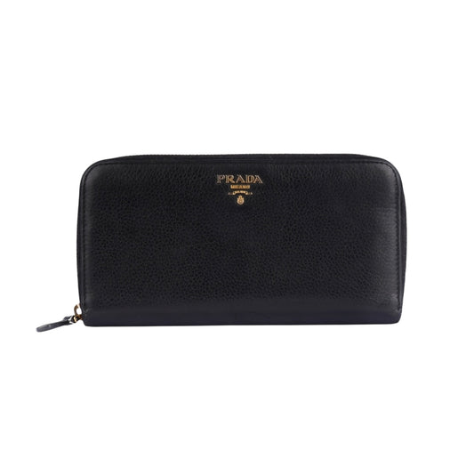Prada Soft Leather Long Wallet