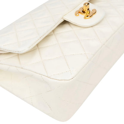 Chanel Quilted Lambskin 24K Small Double Flap Crossbody Bag