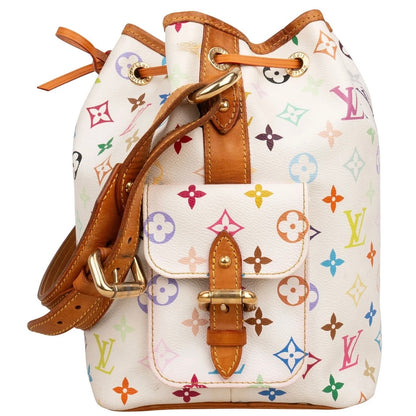 Louis Vuitton Monogram Murakami Multicolor Noé Small Shoulder Bag