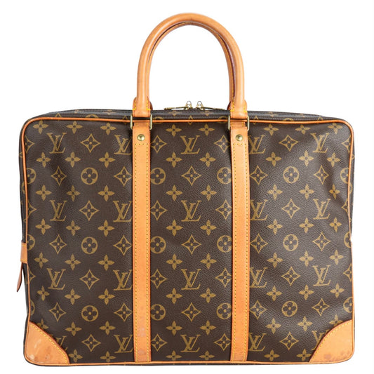 Louis Vuitton Canvas Monogram
Porte Documents Handbag